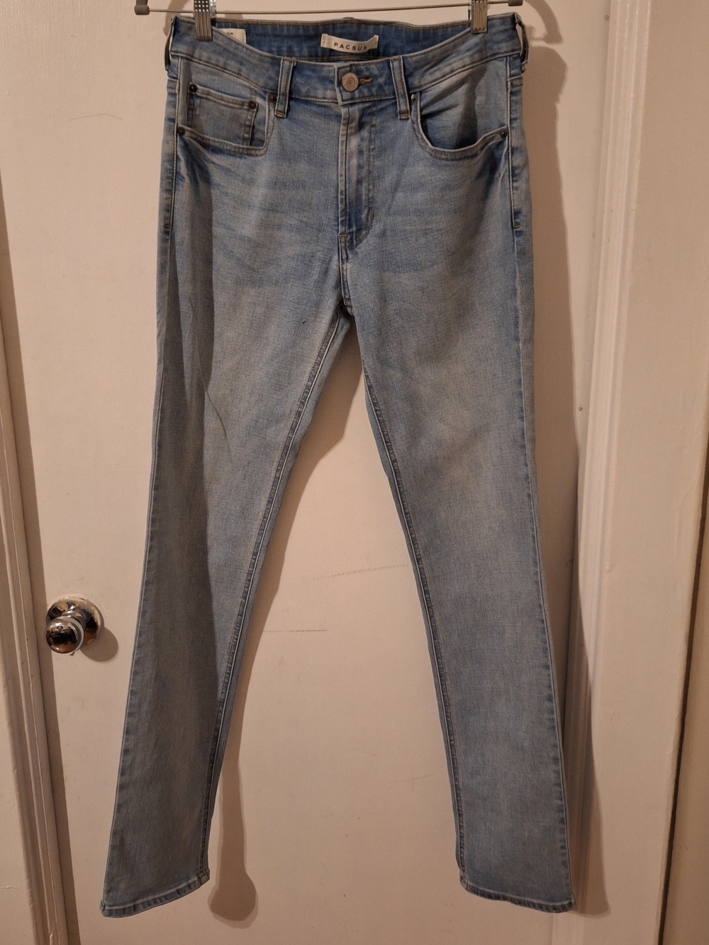 PacSun Light Blue Skinny Jeans - Women's Stretch Denim